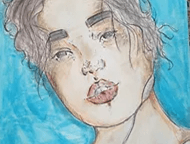 Bella's self portrait