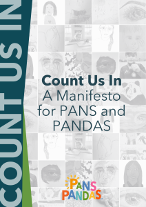 Count Us In: A Manifesto for PANS and PANDAS