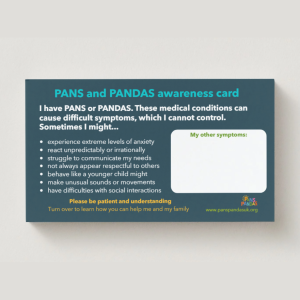 Awareness cards for young adults