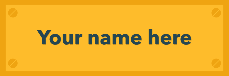 Become our friend to see your name on a plaque!