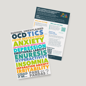 Fundraising and symptom flyer