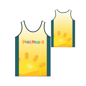 PANS PANDAS UK Running Vest