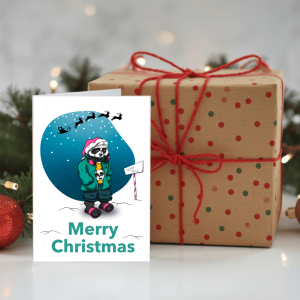 Glitch christmas card