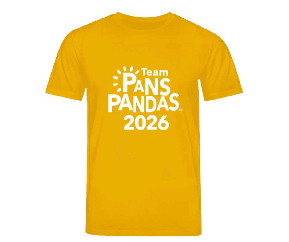 Team PANS PANDAS UK 2026 t-shirt